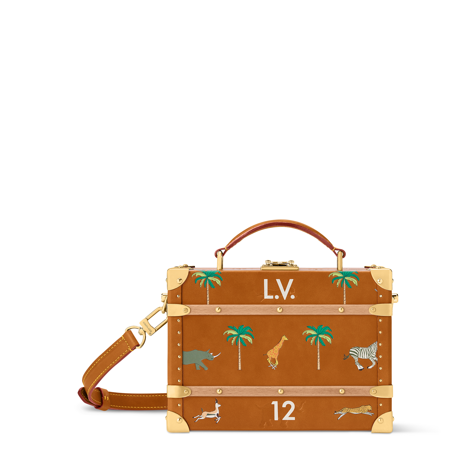 LV x Darjeeling Limited Handle Trunk Other Leathers - Trunks